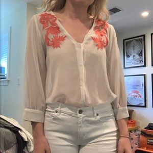 Lila Page sheer blouse